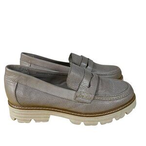 Spring Step Women's Lexington Leather Shoes Color Stone Women’s Size 41 U.S. 9.5